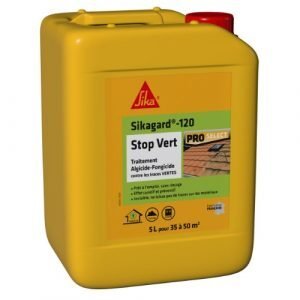 Produit nettoyant toiture Sikagard 120 Stop Vert PRO