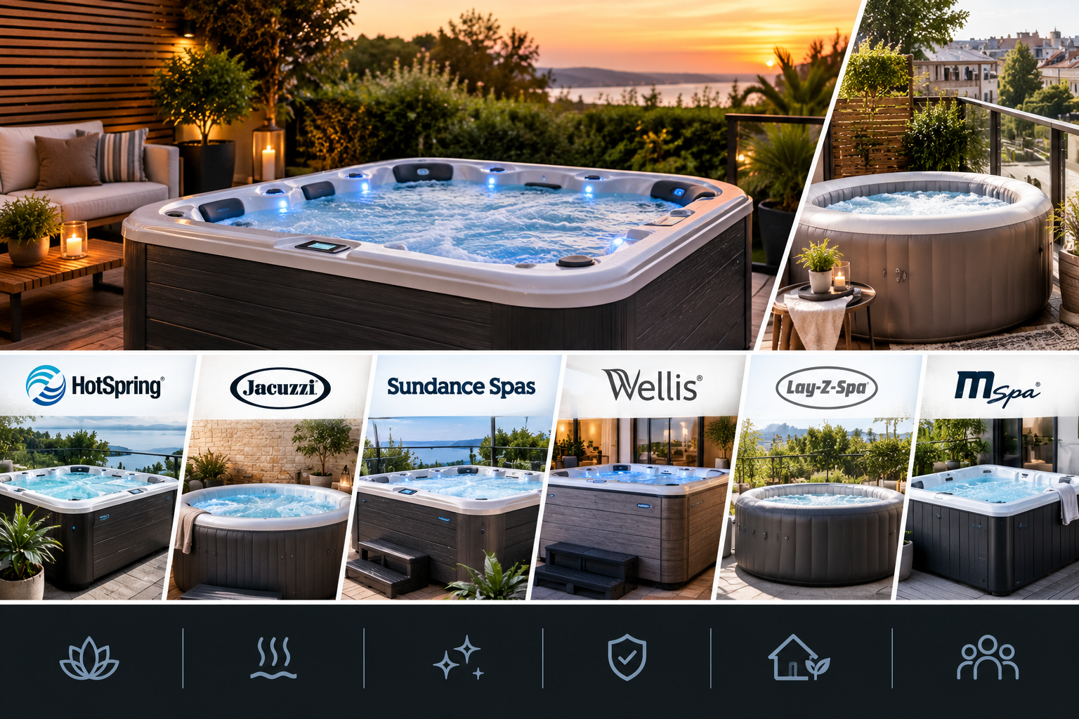Guide comparatif des spas extérieurs