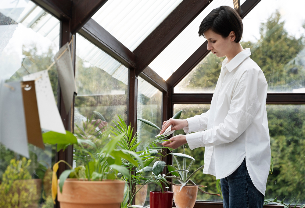Matériaux pour serre de jardin
