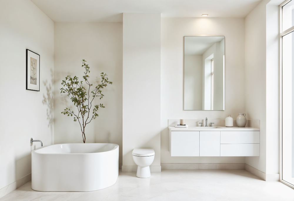 Meilleurs revêtements salle de bain sans carrelage