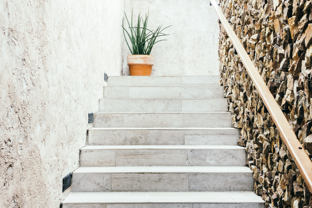 Rénover un escalier extérieur en béton