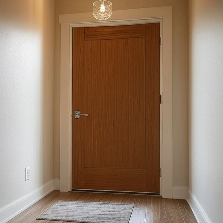 Isoler une porte d'entrée contre le froid