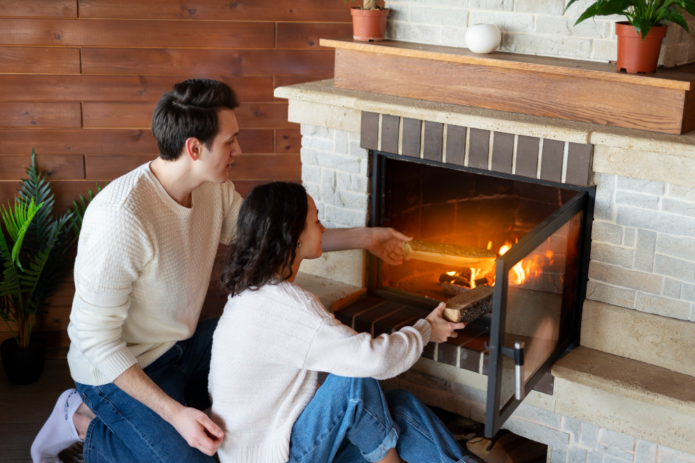 Récupérateur de chaleur cheminée