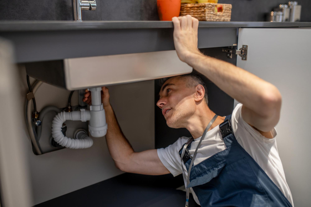 Réparer siphon d'évier bouché