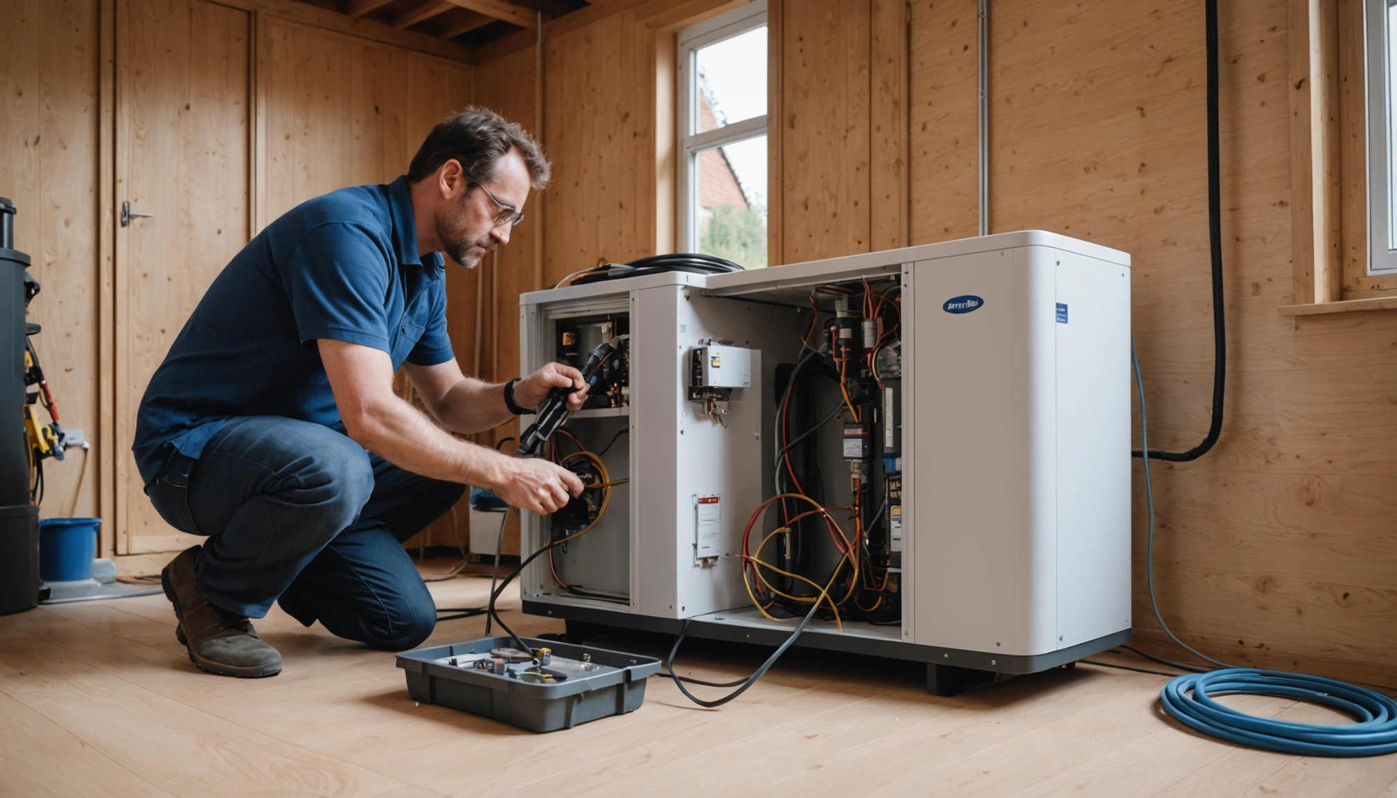 Installation de pompe à chaleur à Morigny-Champigny