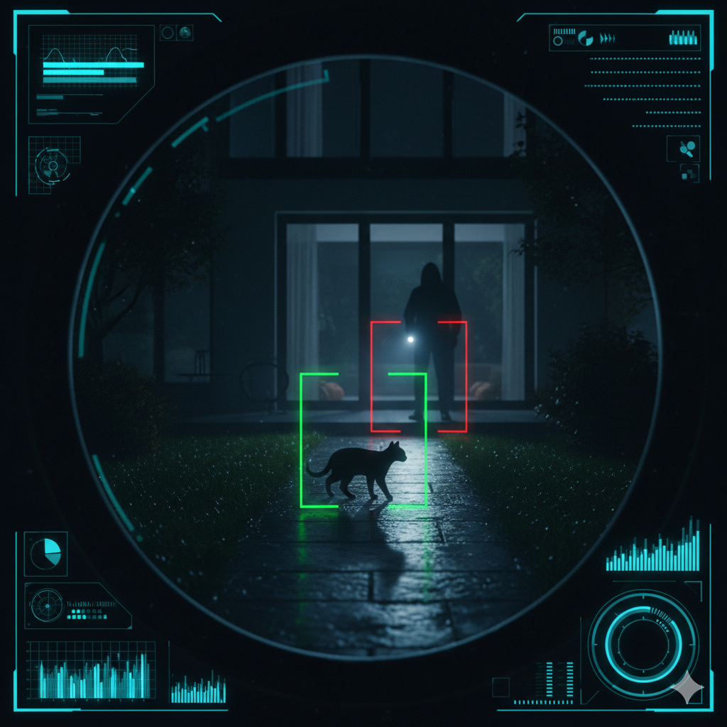 Camera de surveillance avec IA