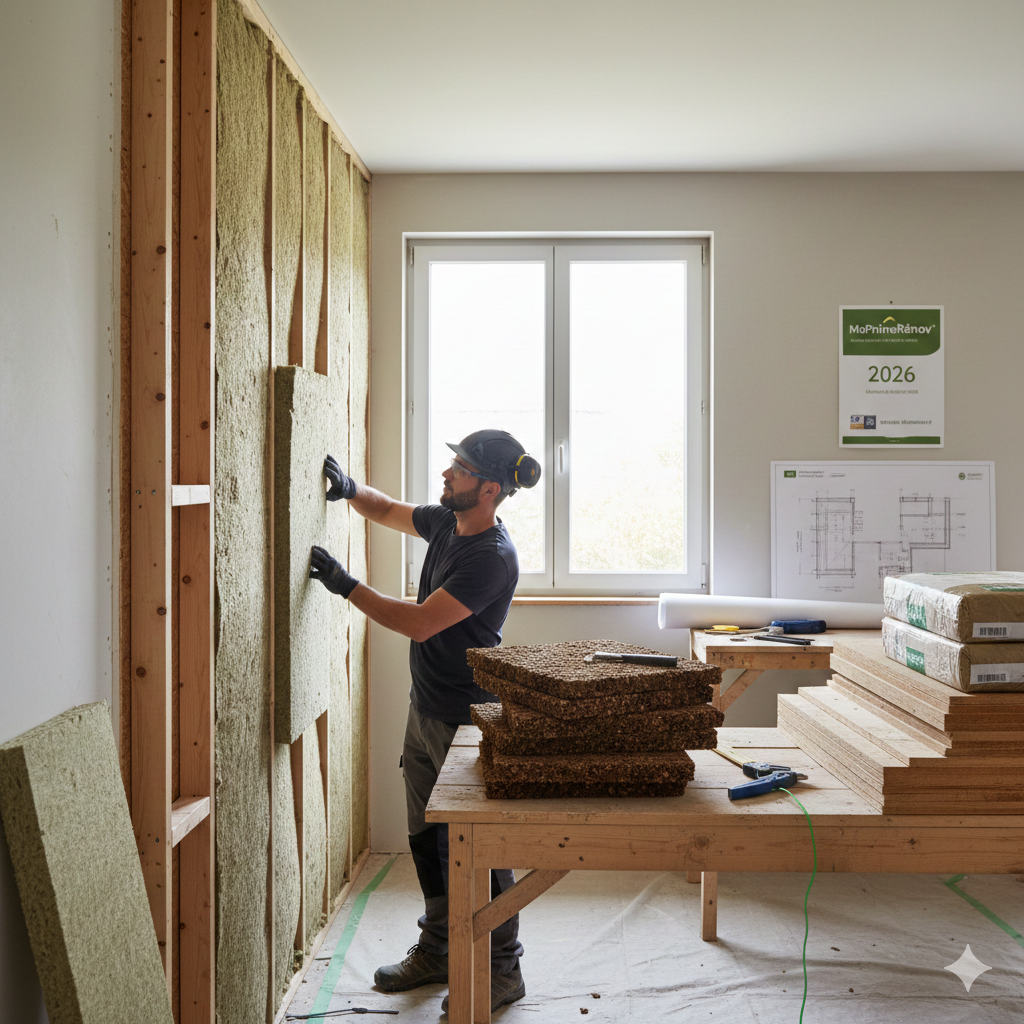 Matériaux isolation par l'intérieur