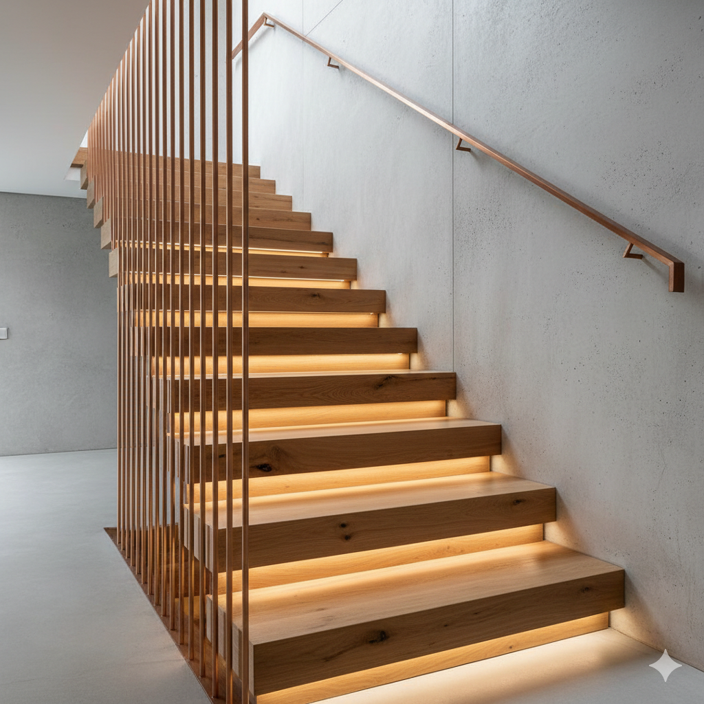 Matériaux rénovation escalier