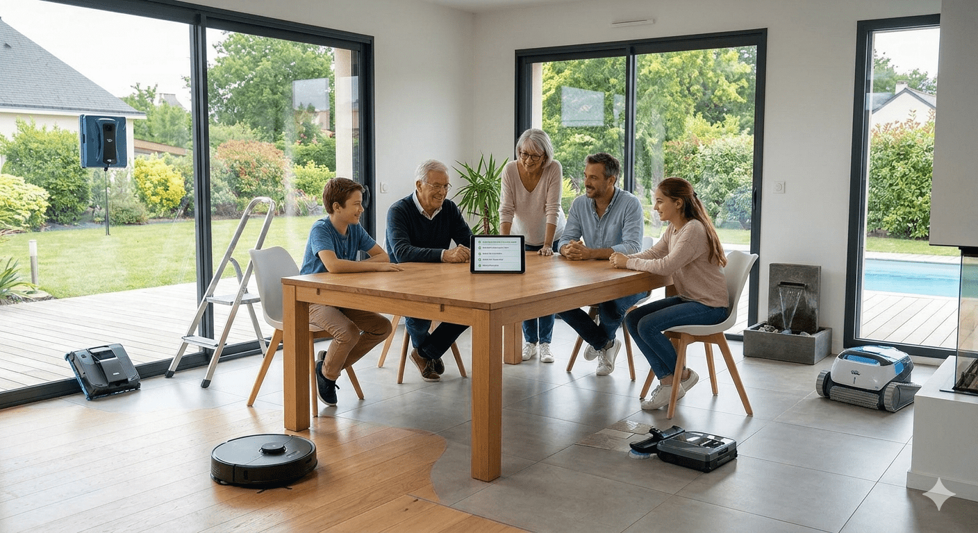 Top 5 des robots domestiques utiles à la maison