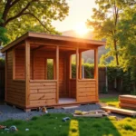 Construire un abri de jardin en bois : les points à prévoir avant de se lancer ?