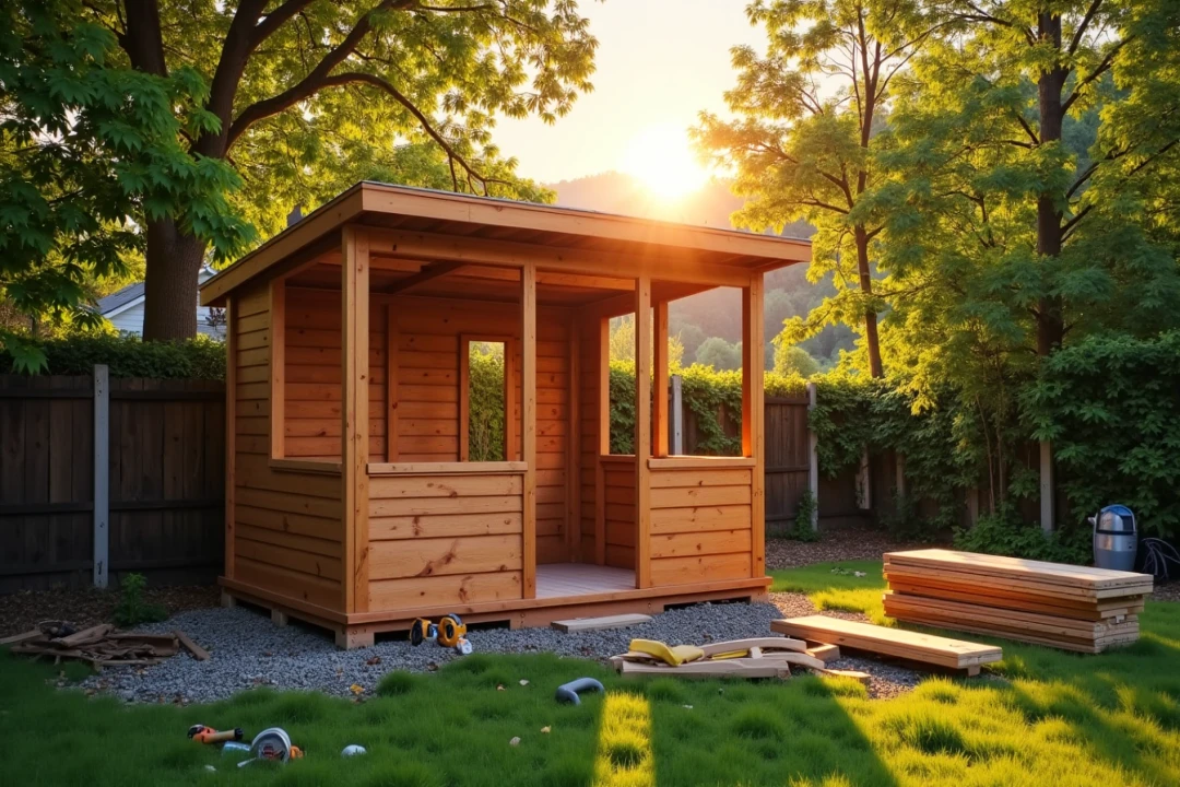 Construire un abri de jardin en bois : les points à prévoir avant de se lancer ?