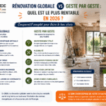 Comparatif rénovation globale vs geste par geste