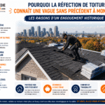 Réfection de toiture à Montréal