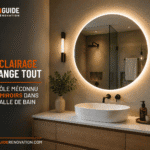 Miroir salle de bain éclairage