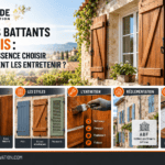 Guide des volets battants en bois